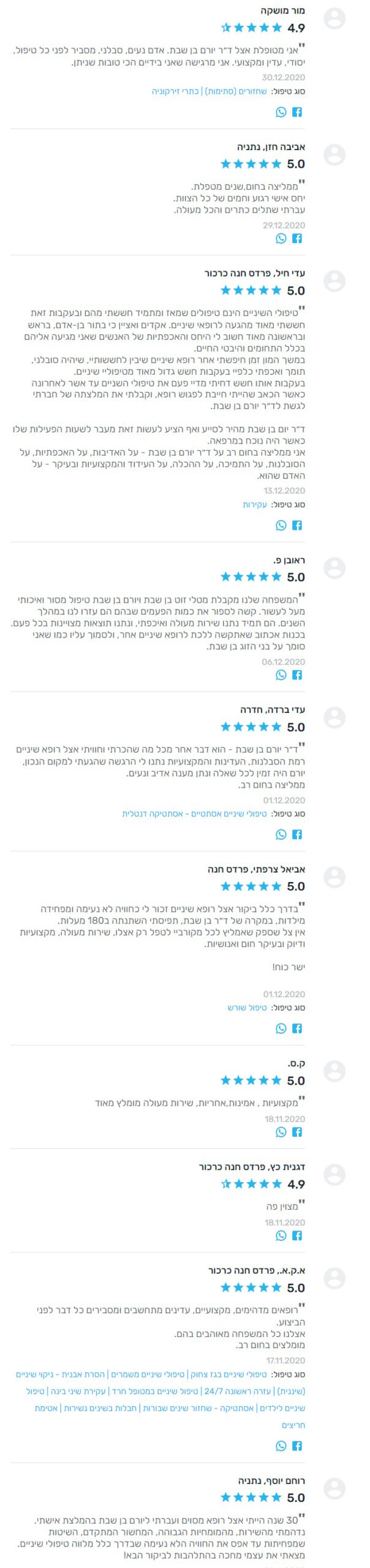 המלצות רופא שיניים - 6